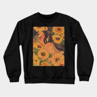 Sunflower Glow Crewneck Sweatshirt